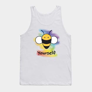 Bee Yourself - LGBT Pride Rainbow Tank Top